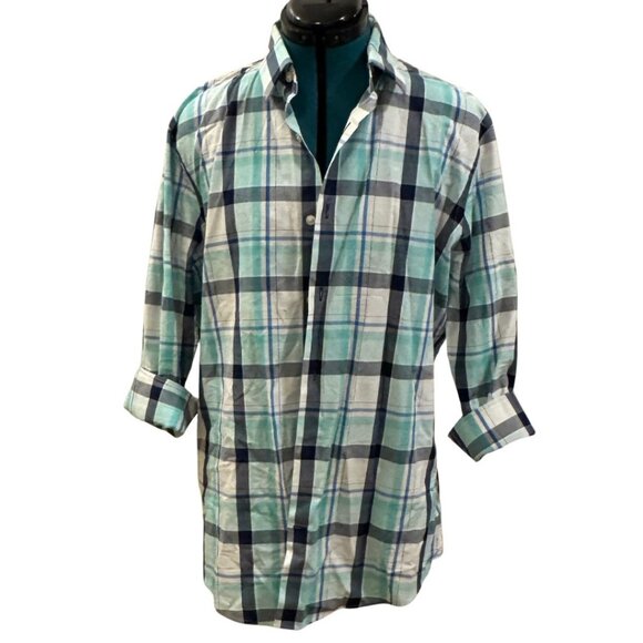 Express Plaid Button Down Shirt - Picture 1 of 6